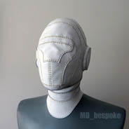 White leather mannequin head